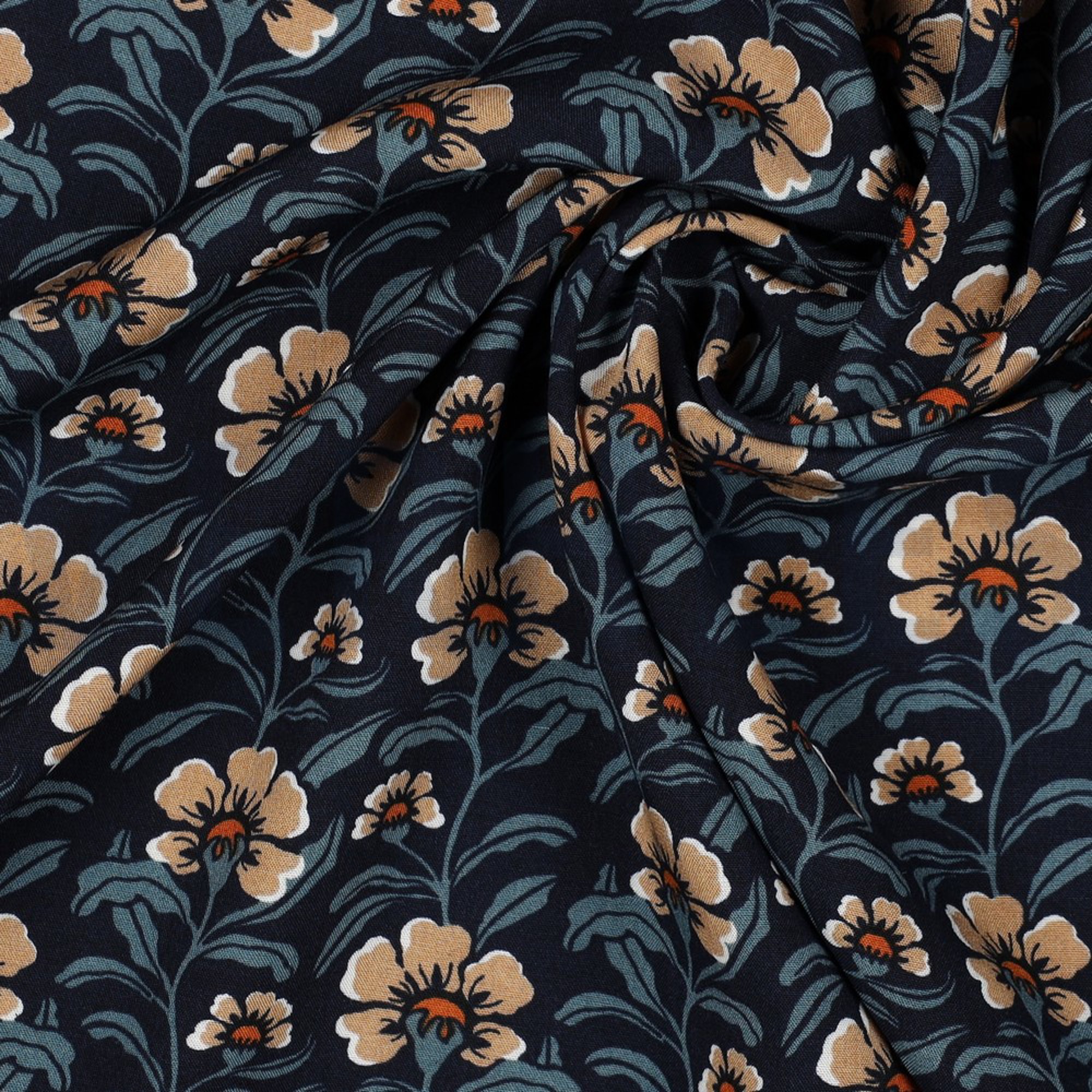 RADIANCE FLOWERS NAVY (high resolution) #3