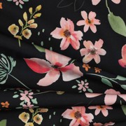 SOFTSHELL DIGITAL FLOWERS BLACK (thumbnail) #3