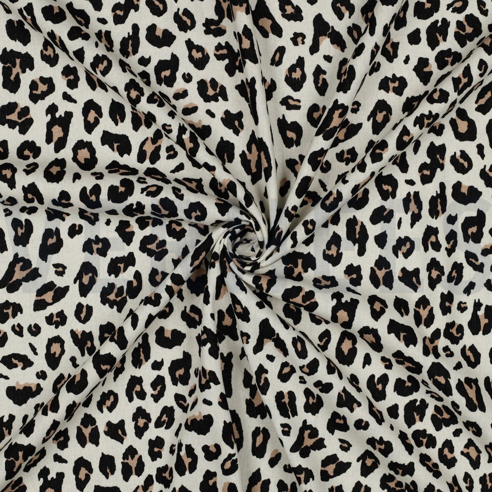 LINEN VISCOSE ANIMAL SKIN BEIGE (high resolution) #3