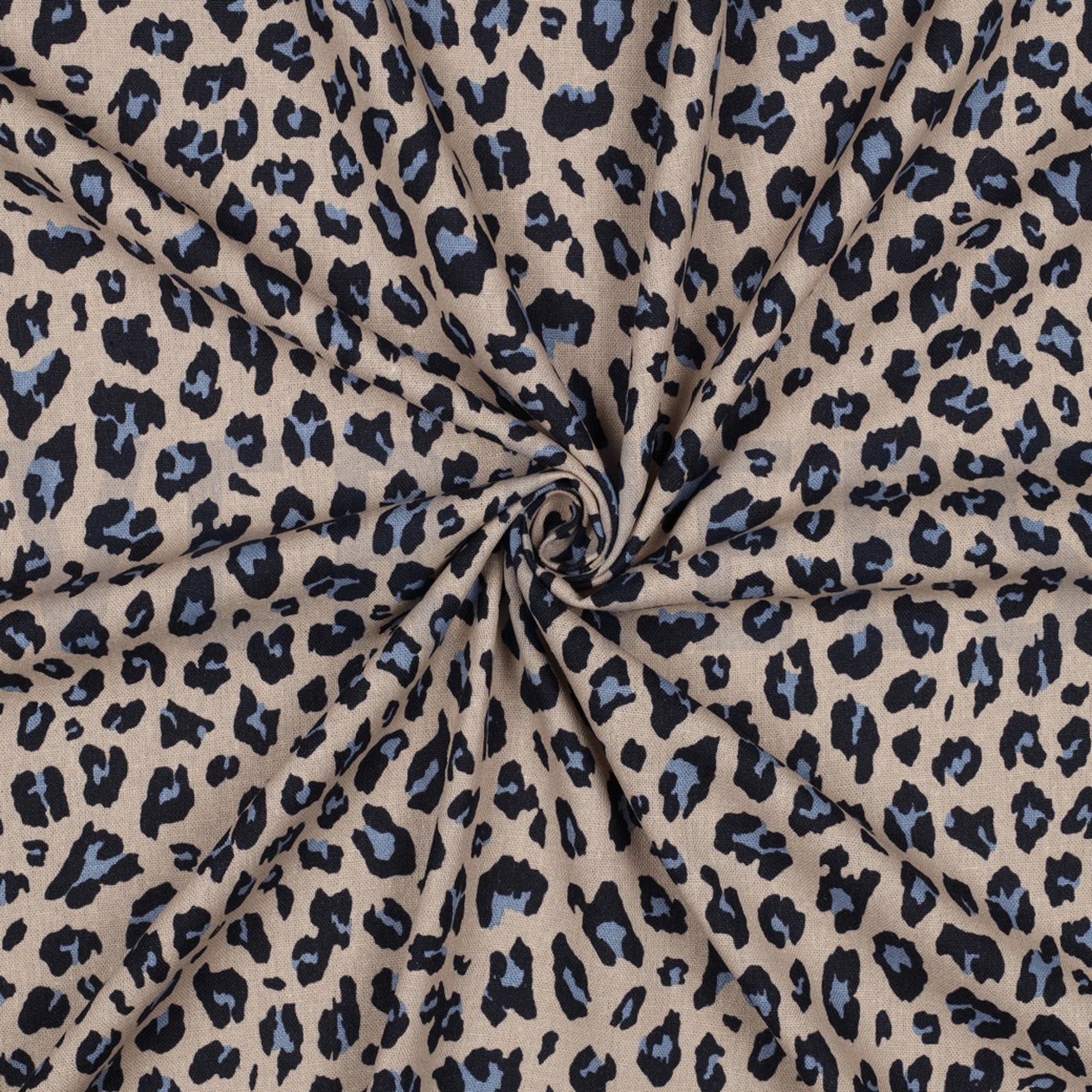 LINEN VISCOSE ANIMAL SKIN CAMEL (high resolution) #3