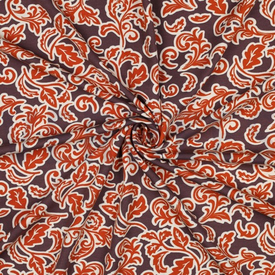 PUNTA DI ROMA LEAVES DARK BROWN #7