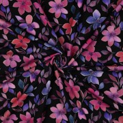 PUNTA DI ROMA DIGITAL FLOWERS BLACK (thumbnail) #3