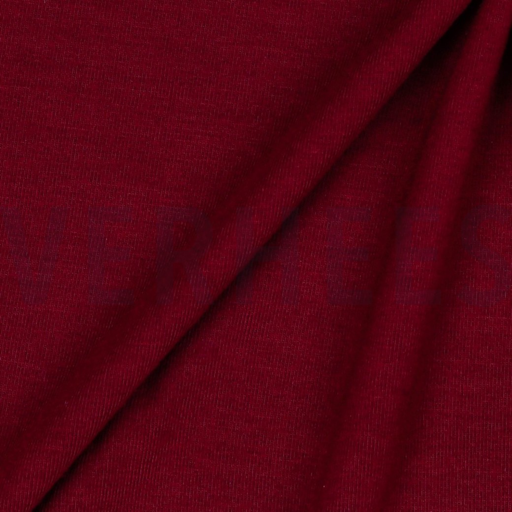 TENCEL™ MODAL JERSEY DARK RED #3