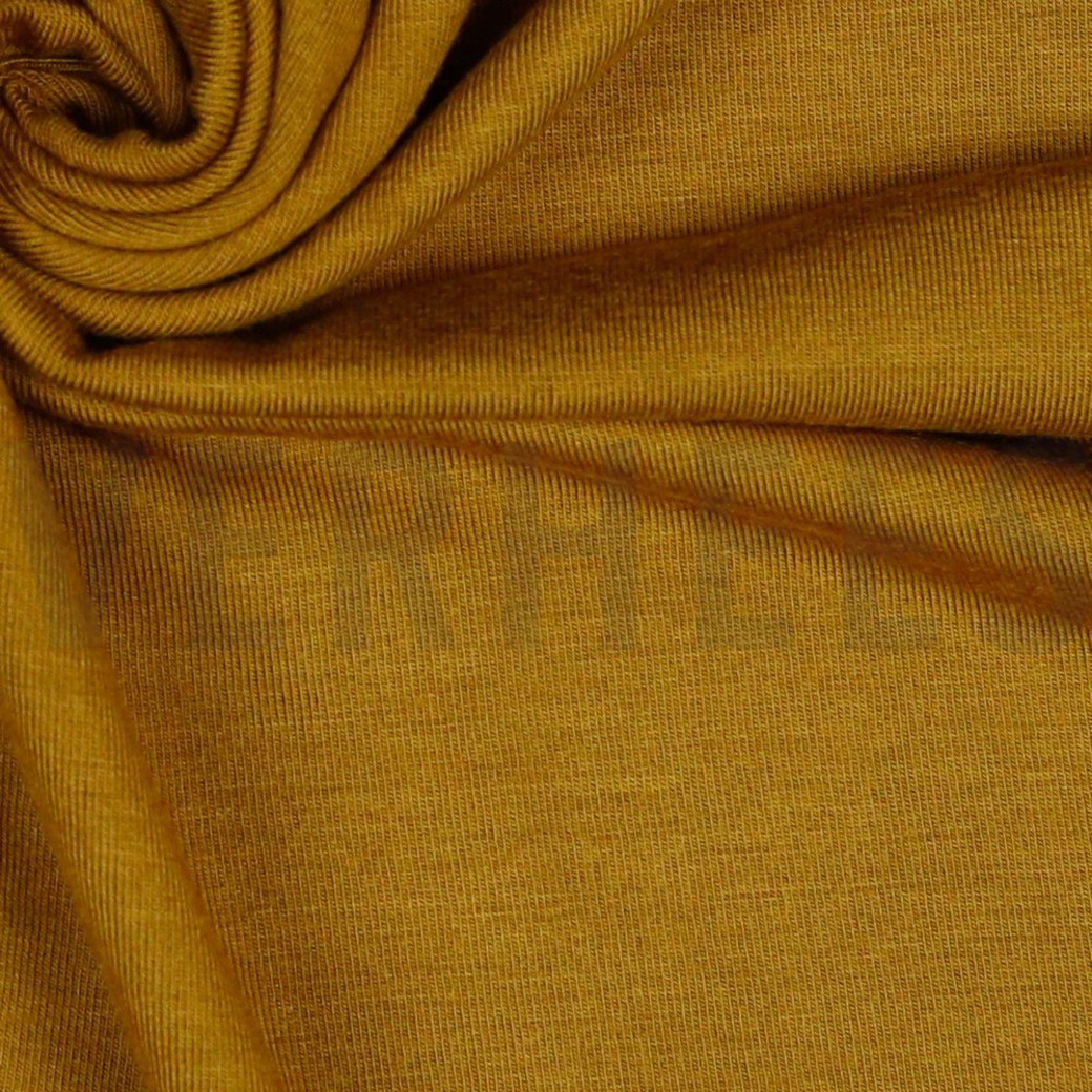 TENCEL™ MODAL JERSEY MUSTARD #3
