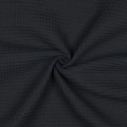 COTTON WAFFLE BLACK (thumbnail) #3