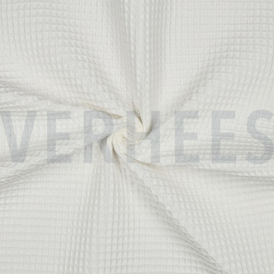 COTTON WAFFLE ECRU #7