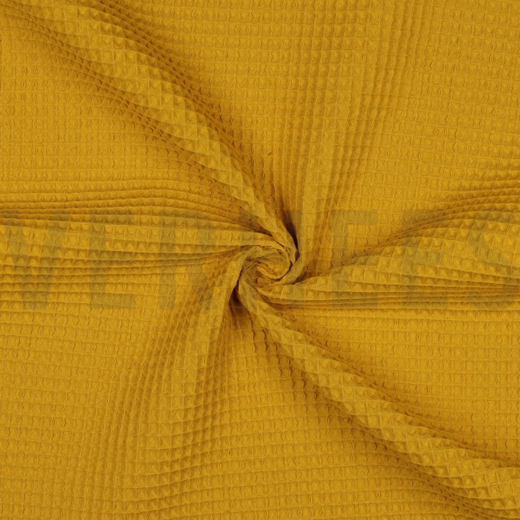 COTTON WAFFLE YELLOW #3