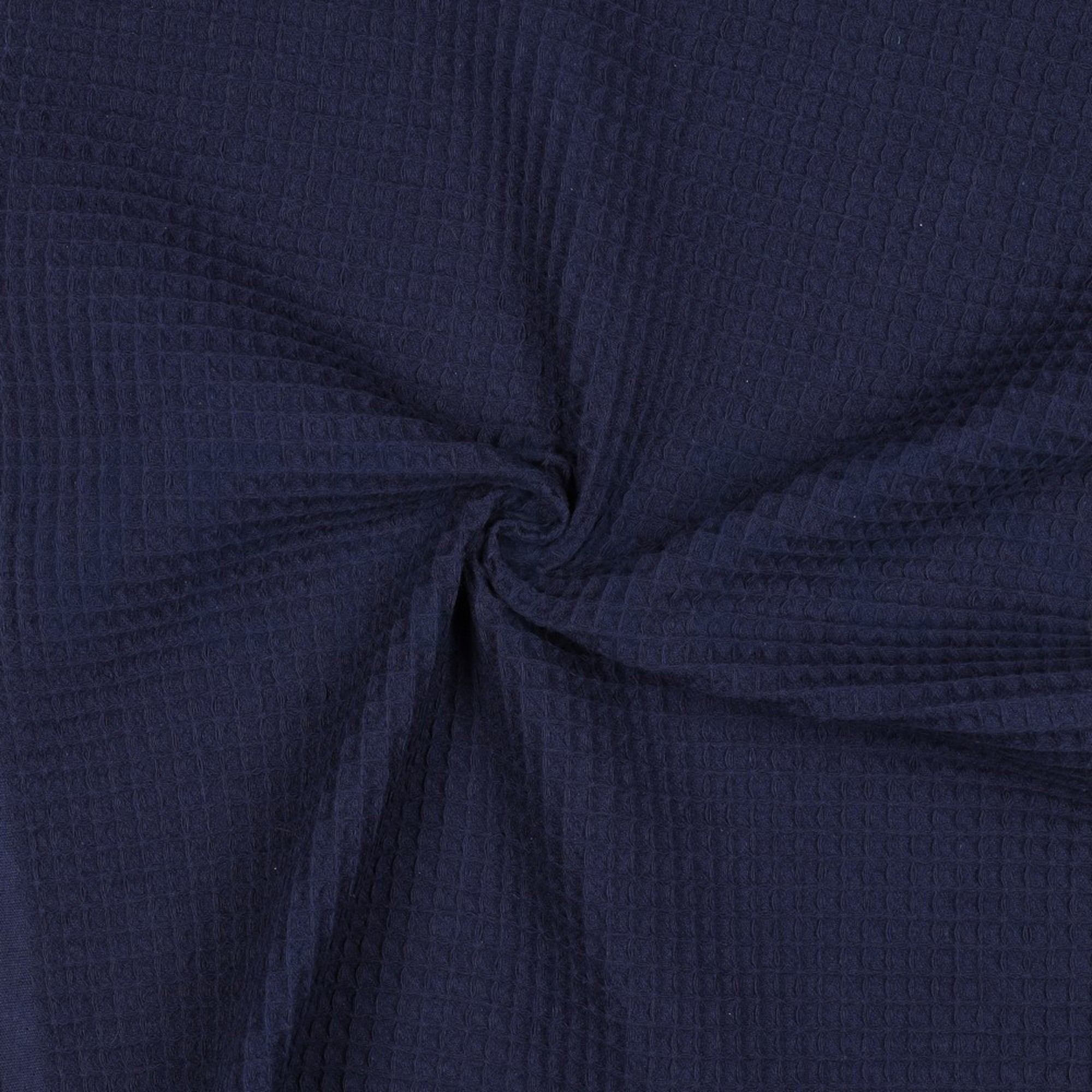 COTTON WAFFLE NAVY (high resolution) #3