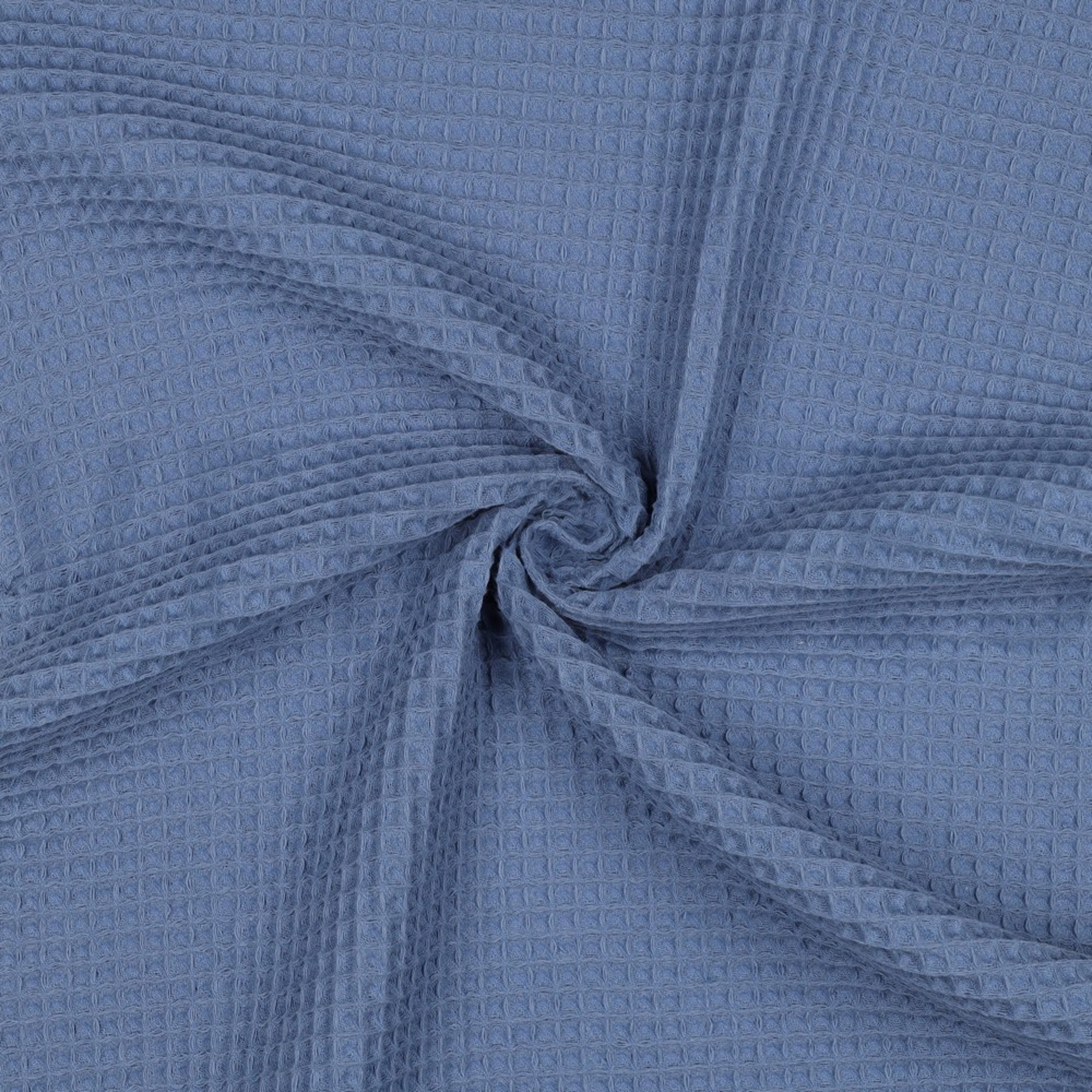 COTTON WAFFLE BLUE (high resolution) #3