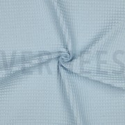 COTTON WAFFLE LIGHT BLUE (thumbnail) #3