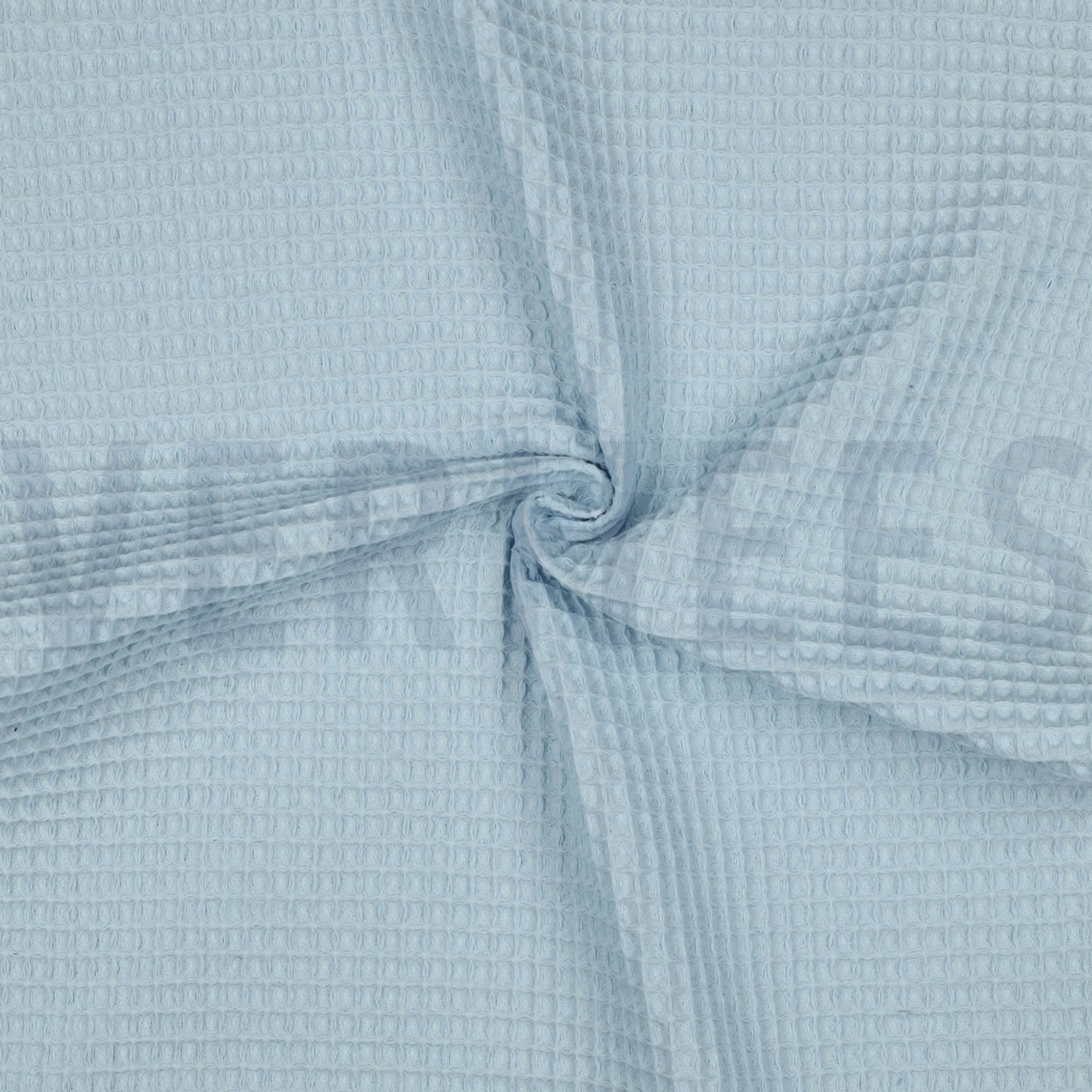 COTTON WAFFLE LIGHT BLUE (high resolution) #3
