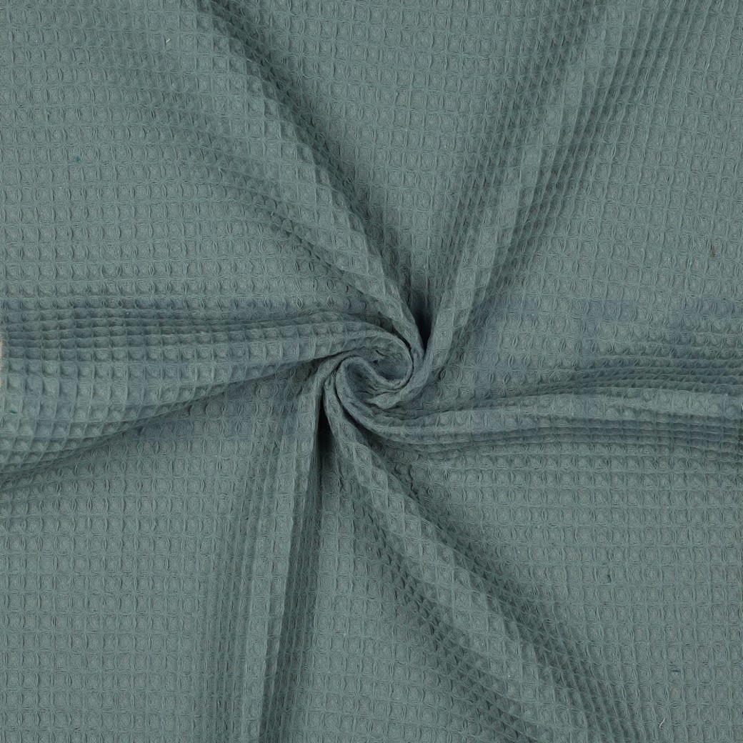 COTTON WAFFLE OLD GREEN #3