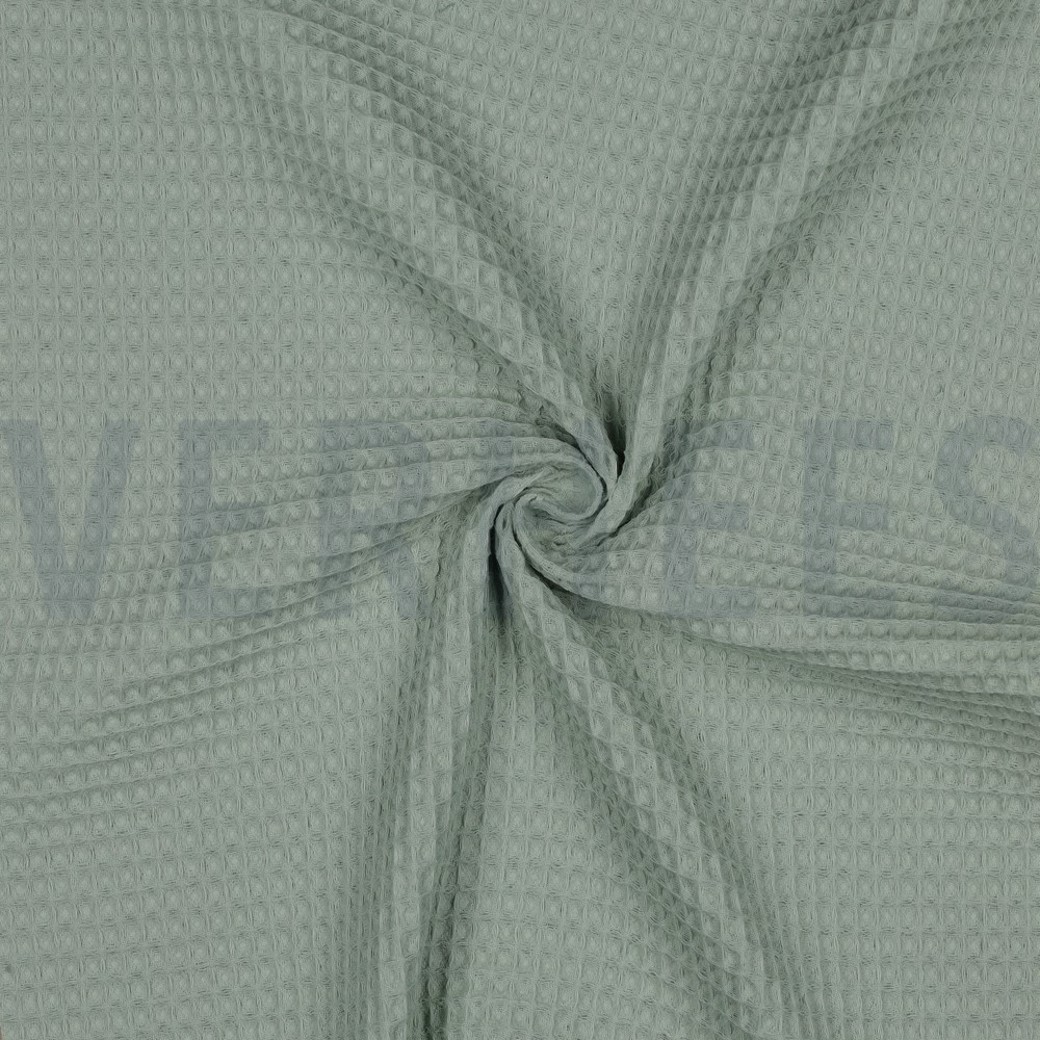 COTTON WAFFLE MINT #3