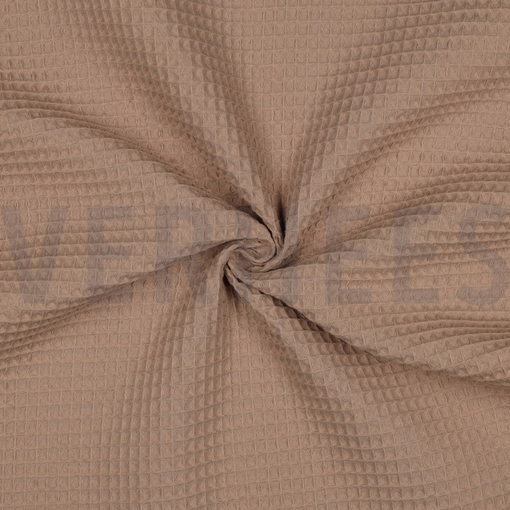 COTTON WAFFLE CAMEL #3