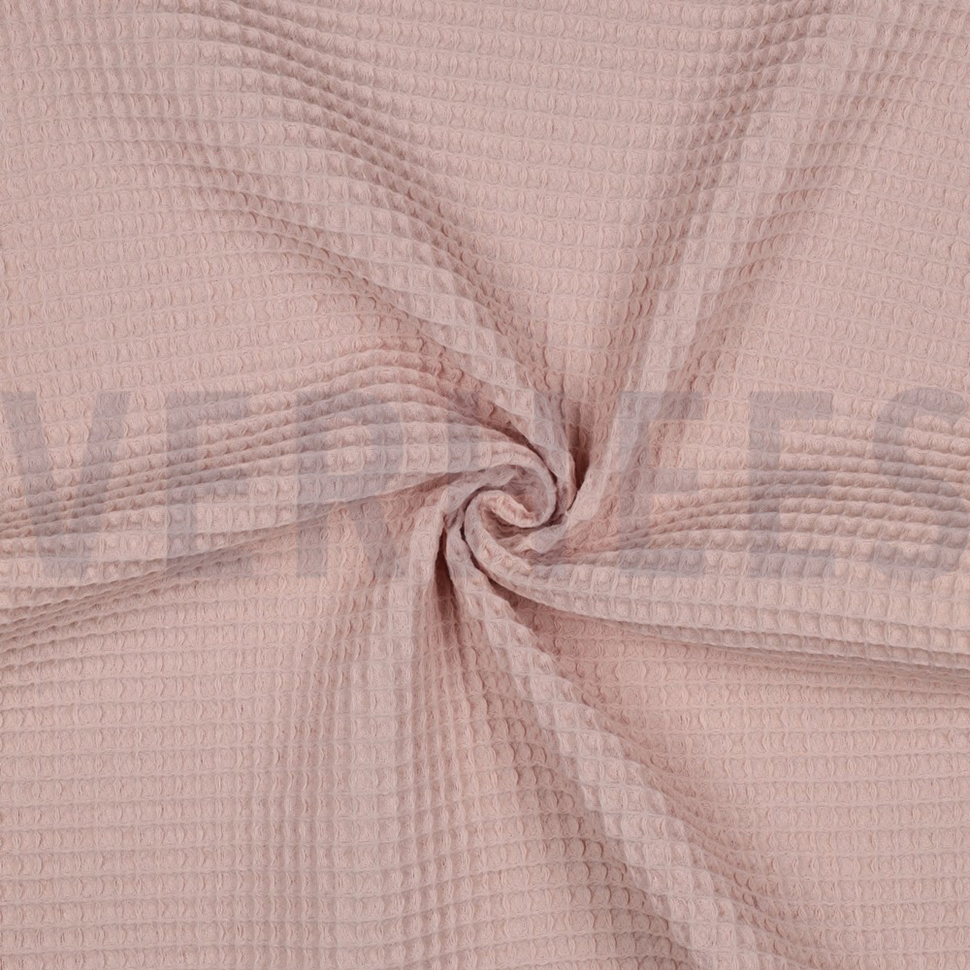 COTTON WAFFLE BLEACHED ROSE (high resolution) #3