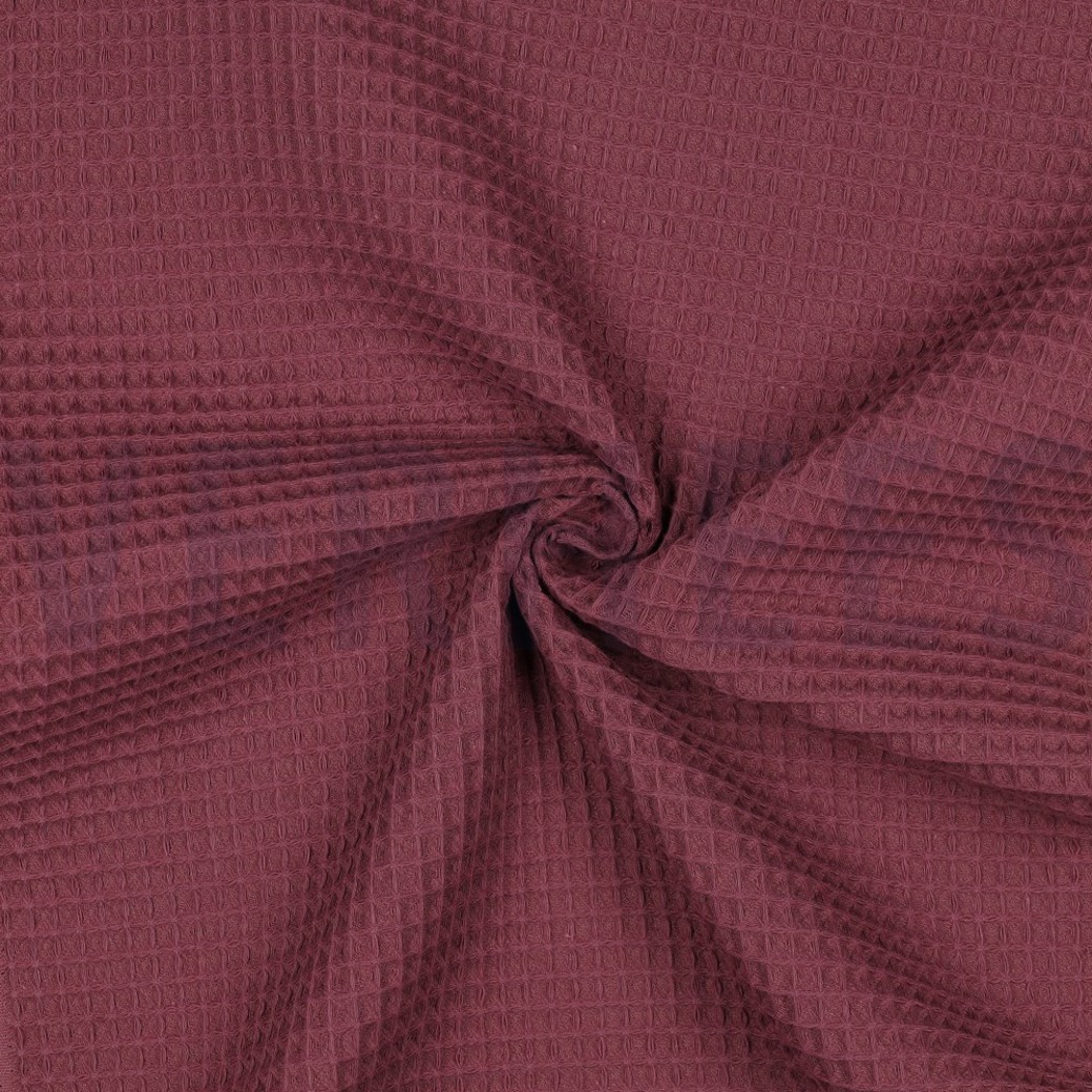 COTTON WAFFLE PURPLE #3