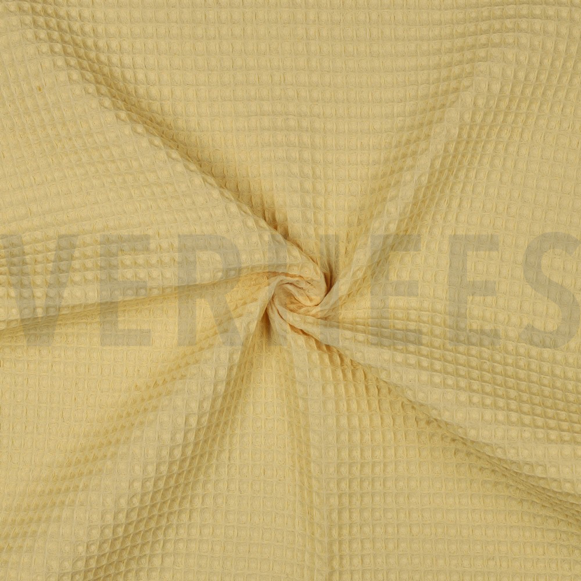 COTTON WAFFLE SOFT YELLOW (high resolution) #3