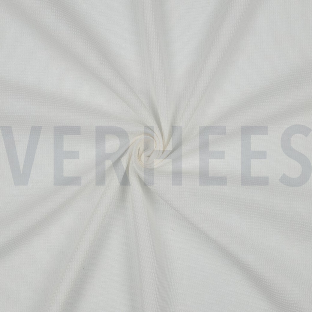 COTTON WAFFLE SMALL OFF WHITE #3