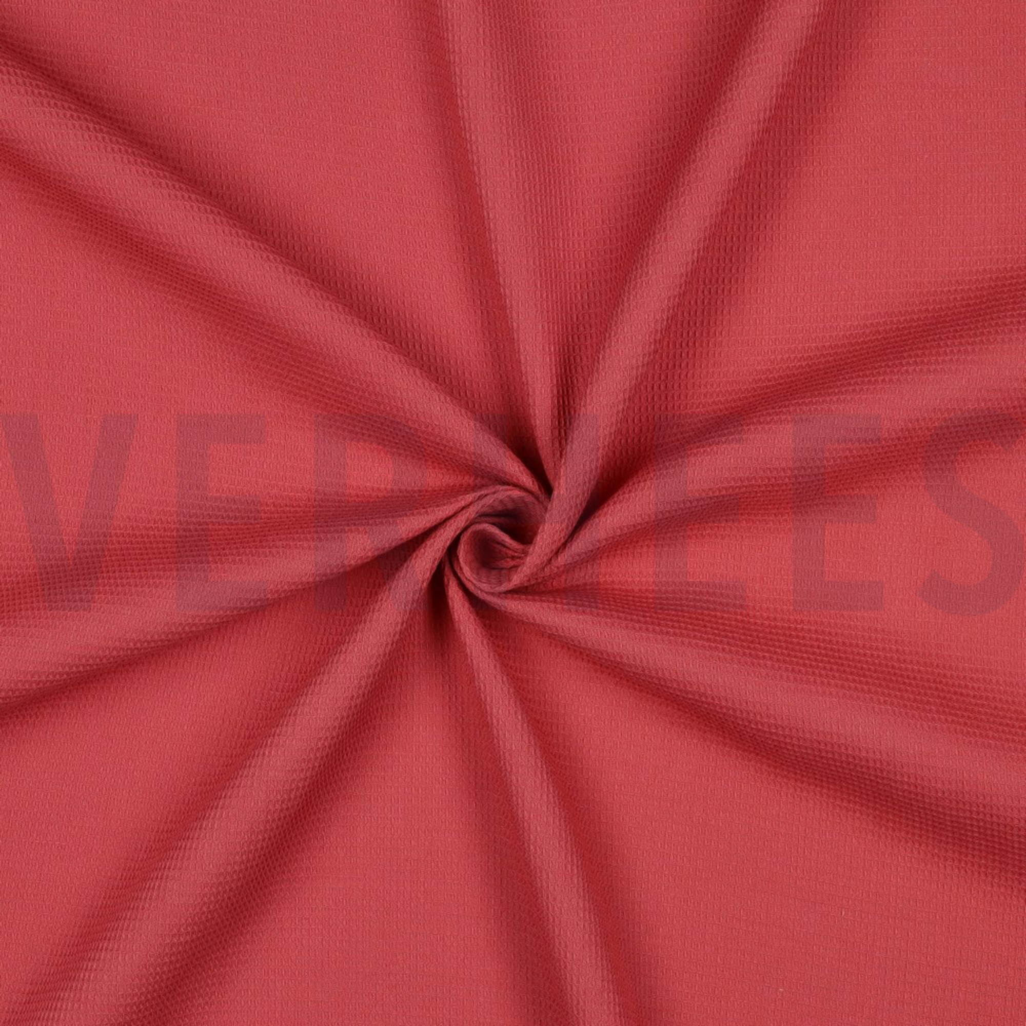 COTTON WAFFLE SMALL FLAME ORANGE (high resolution) #3