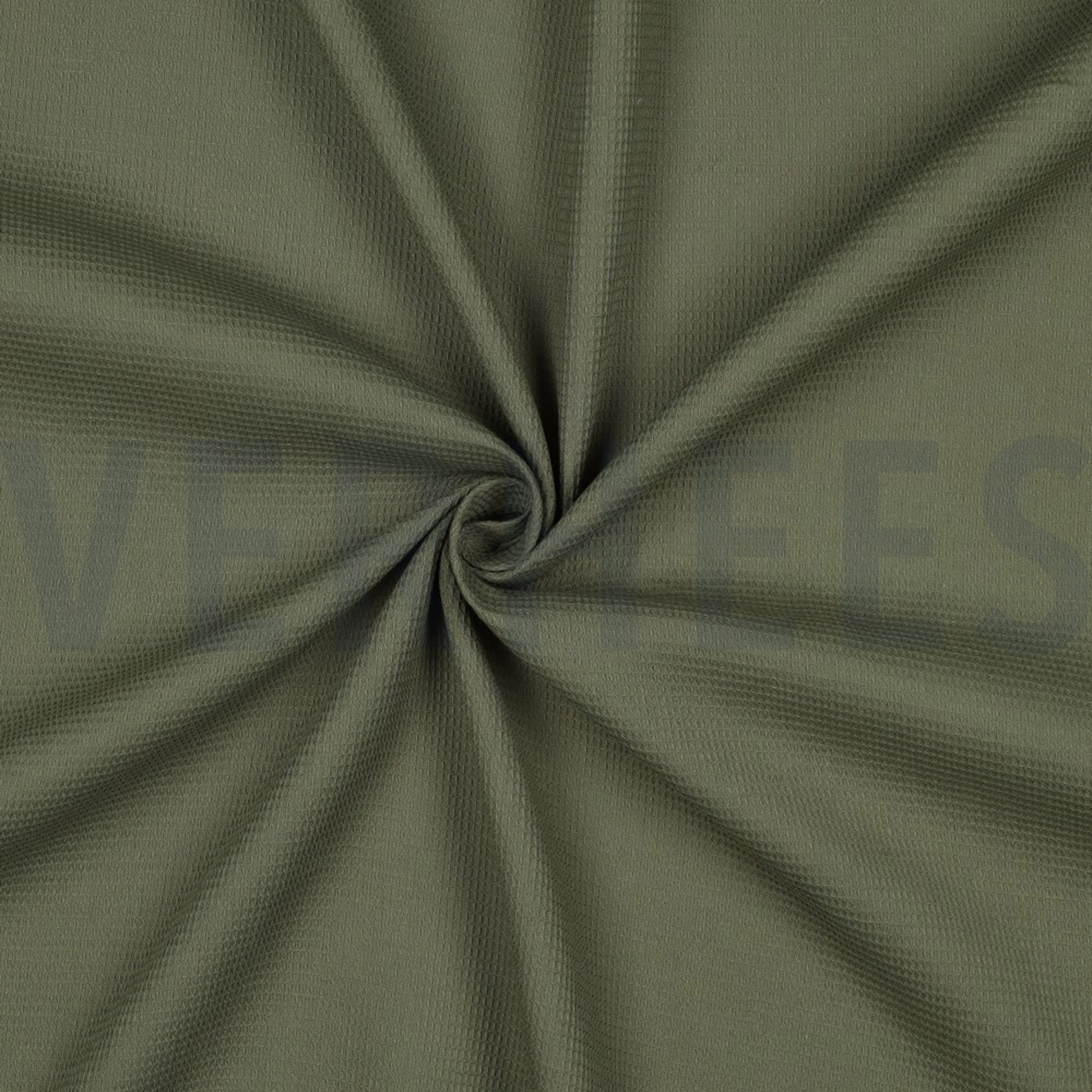 COTTON WAFFLE SMALL GREEN (high resolution) #3