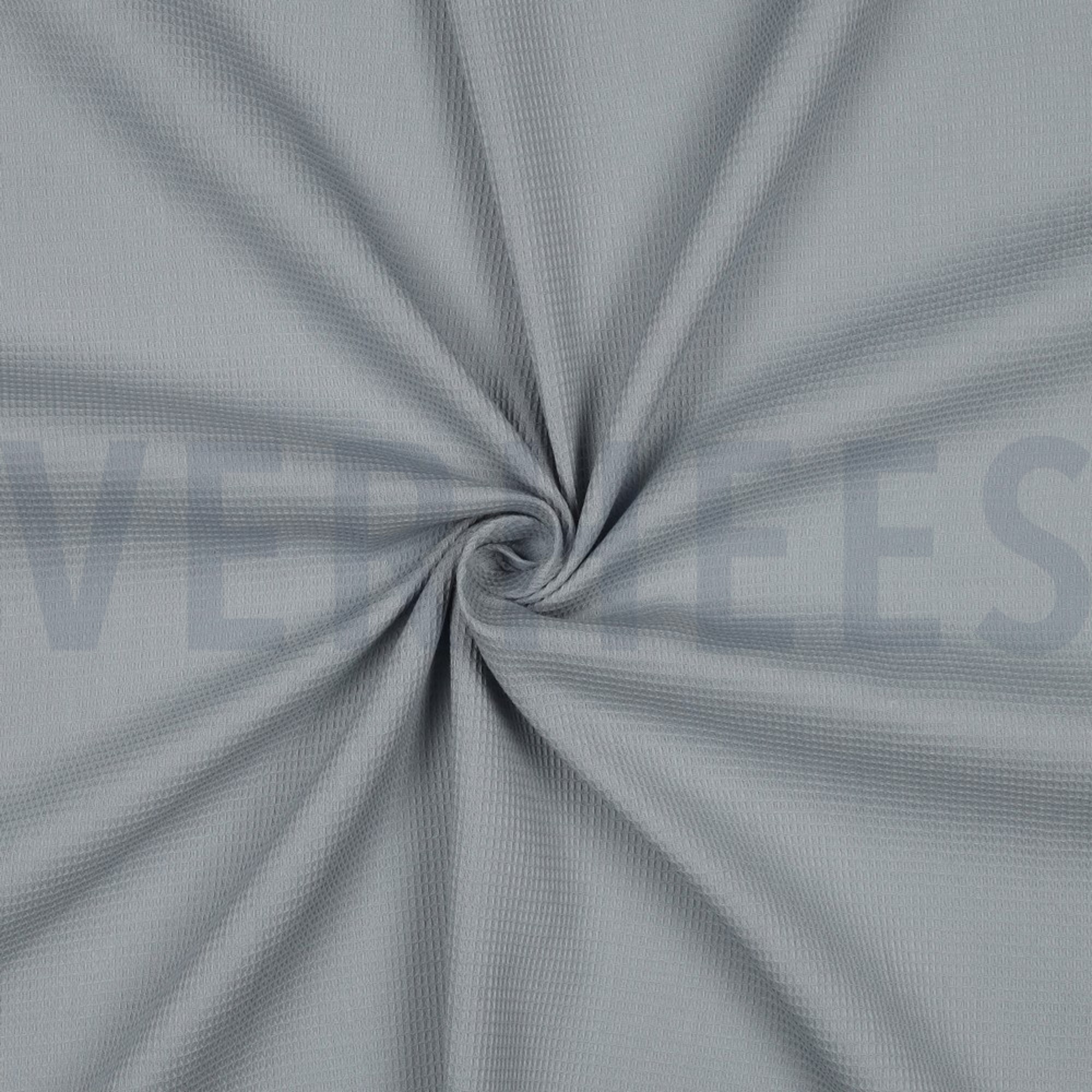 COTTON WAFFLE SMALL PALE TURQUOISE (high resolution) #3