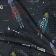FRENCH TERRY DIGITAL SPACE ANTHRACITE (thumbnail) #3