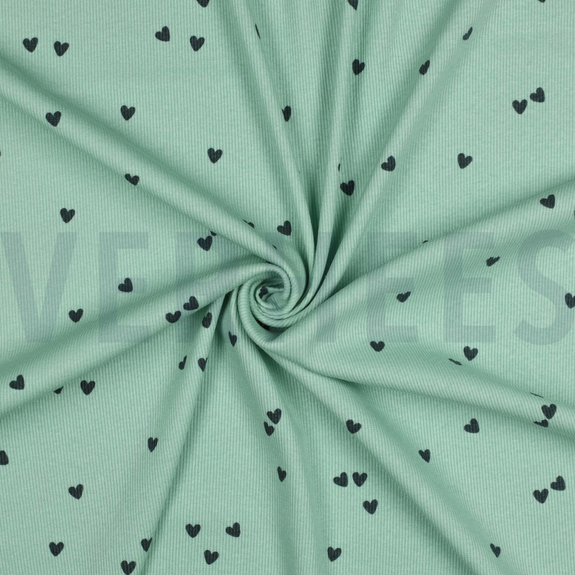 RIB JERSEY HEARTS SAGE (high resolution) #3