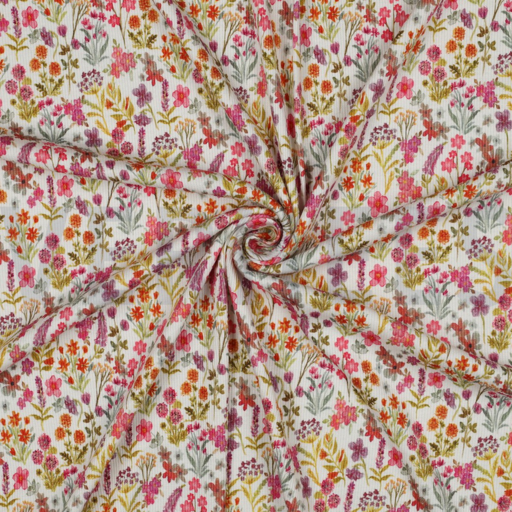 RIB JERSEY DIGITAL FLOWERS PINK (high resolution) #3
