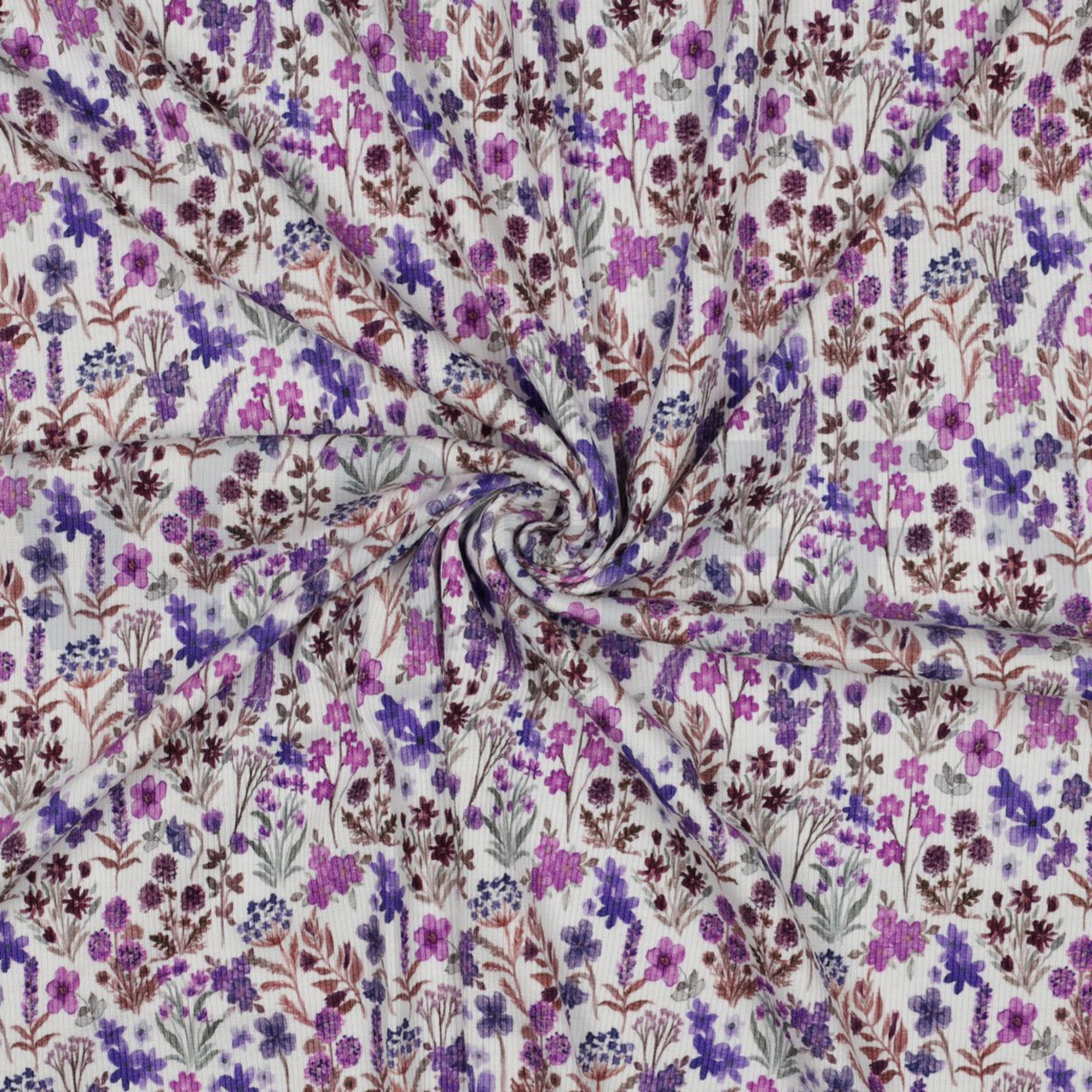 RIB JERSEY DIGITAL FLOWERS COBALT (high resolution) #3