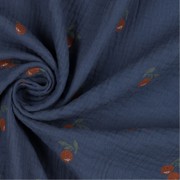 DOUBLE GAUZE ORANGE JEANS (thumbnail) #3