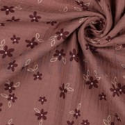 MUSSELIN KLEINE BLUMEN MAUVE (thumbnail) #3