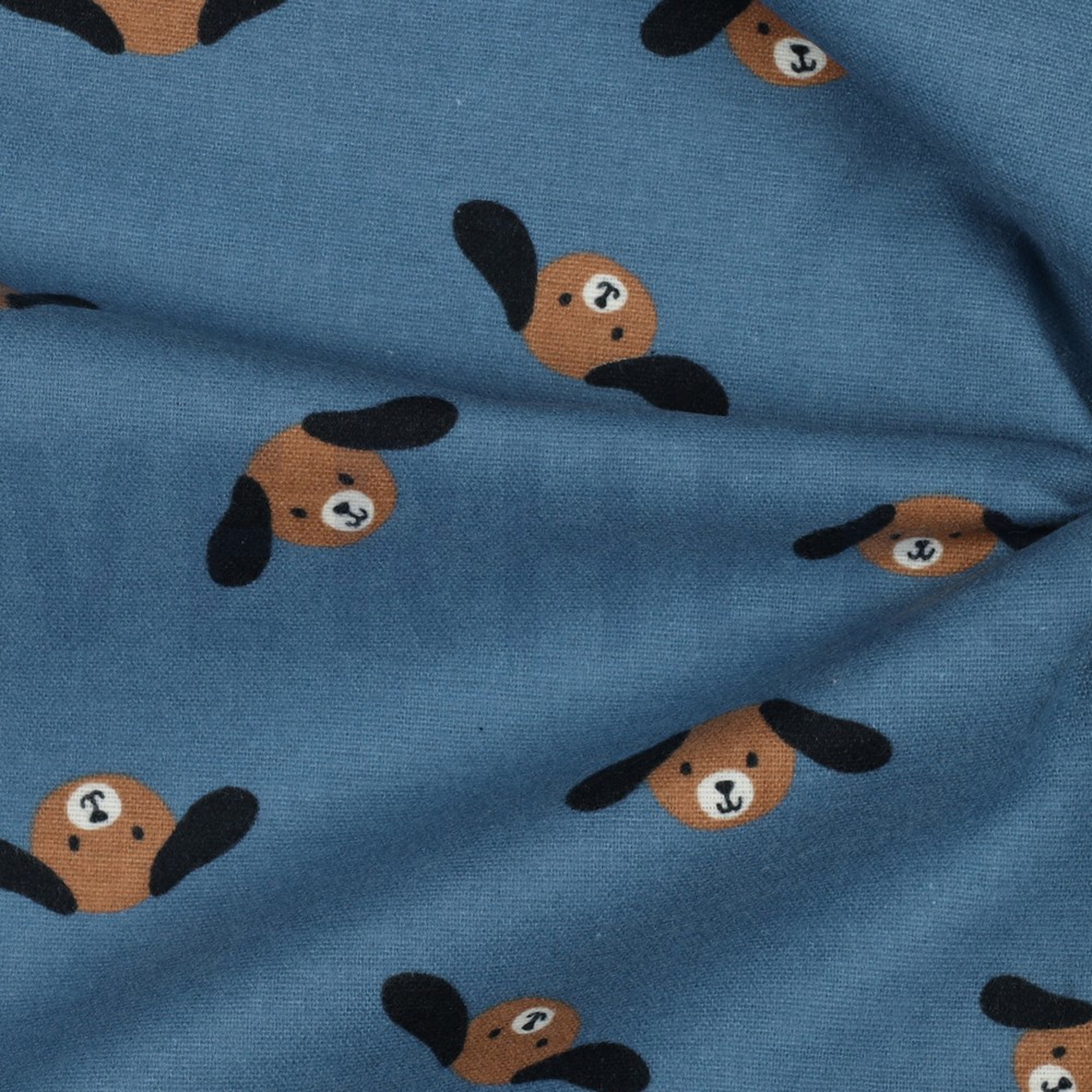 FLANNEL DOGS BLUE SHADOW (high resolution) #3
