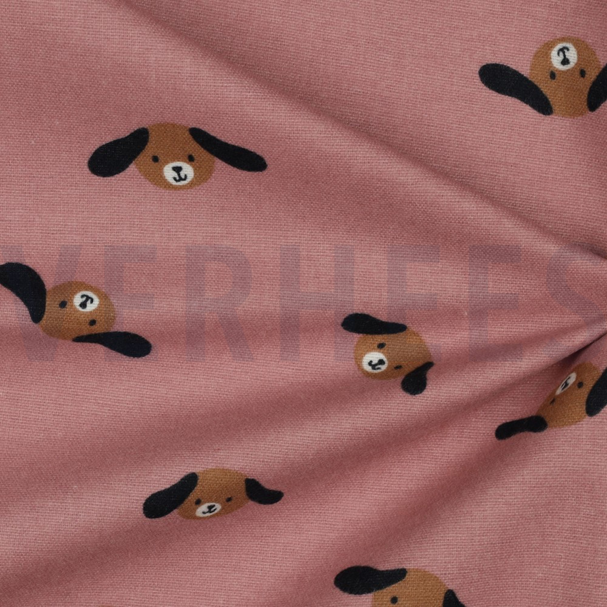 FLANNEL DOGS OLD ROSE (high resolution) #3