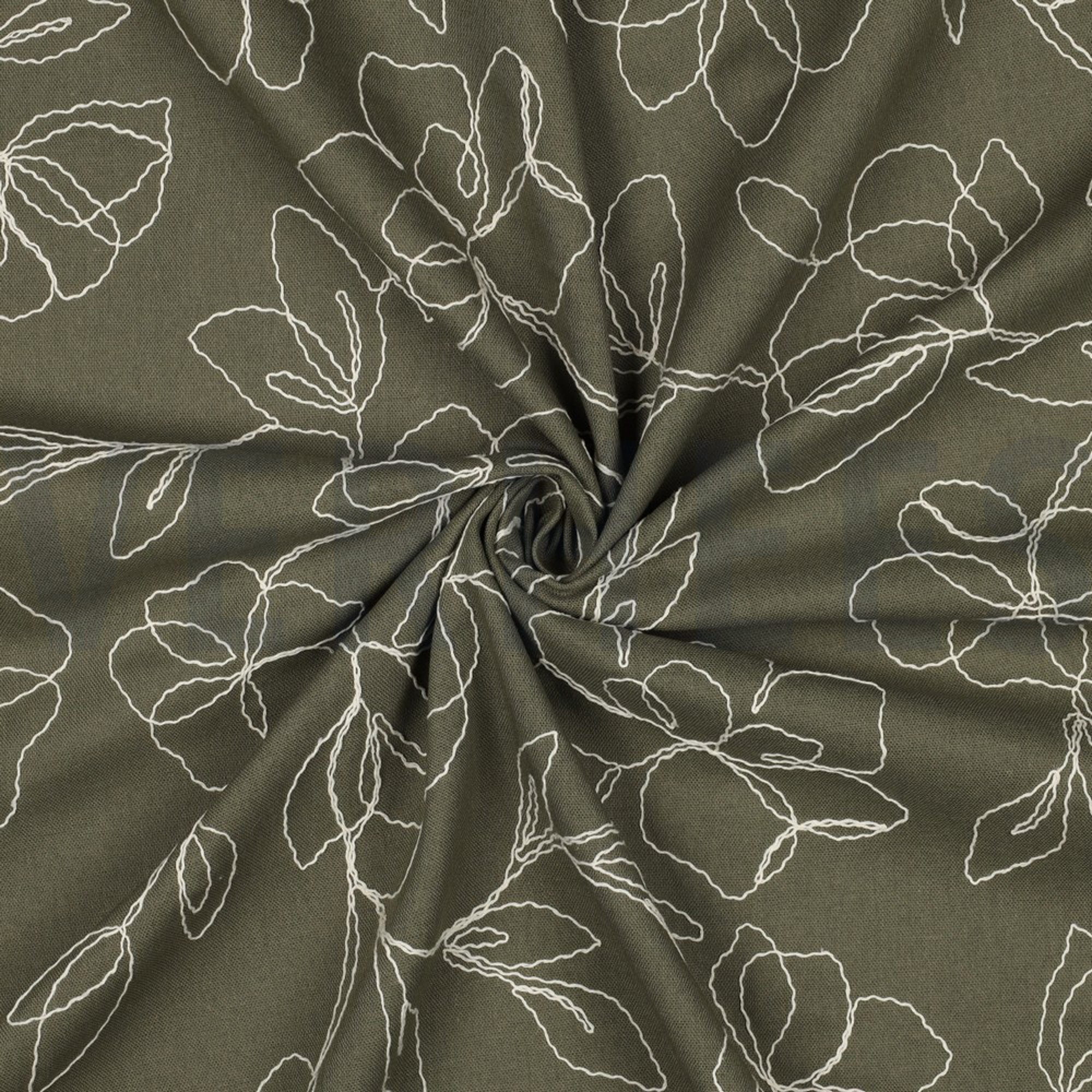 LINEN VISCOSE EMBROIDERY FLOWERS PICKLE (high resolution) #3