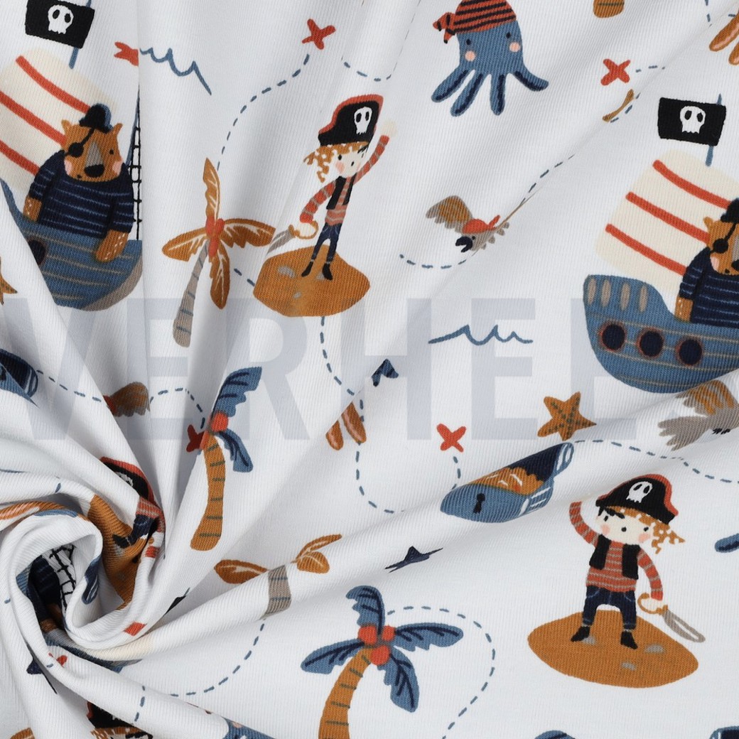 JERSEY PIRATES WHITE #3