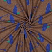 JERSEY MELANGE DOGS TAUPE (thumbnail) #3