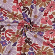 SWEAT MELANGE FLOWERS LICHT SAND (thumbnail) #3