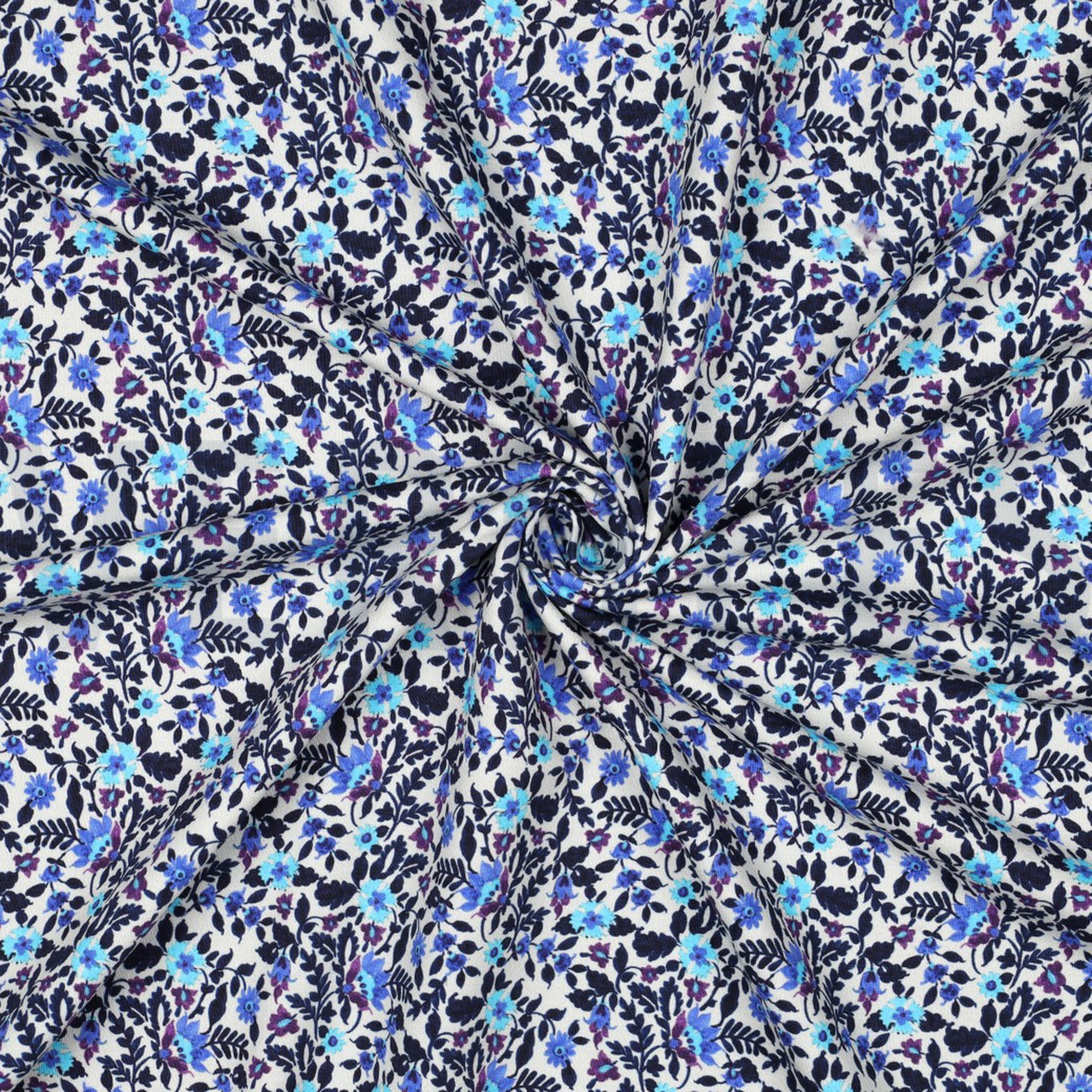 FRENCH TERRY DIGITAL FLOWERS OFF-WHITE (high resolution) #3
