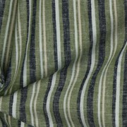 LINEN YARN DYED STRIPE RUST (thumbnail) #3