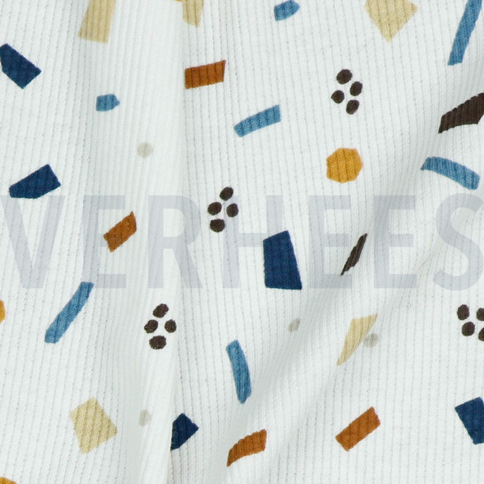 RIB JERSEY SPICKLES WHITE (high resolution) #3