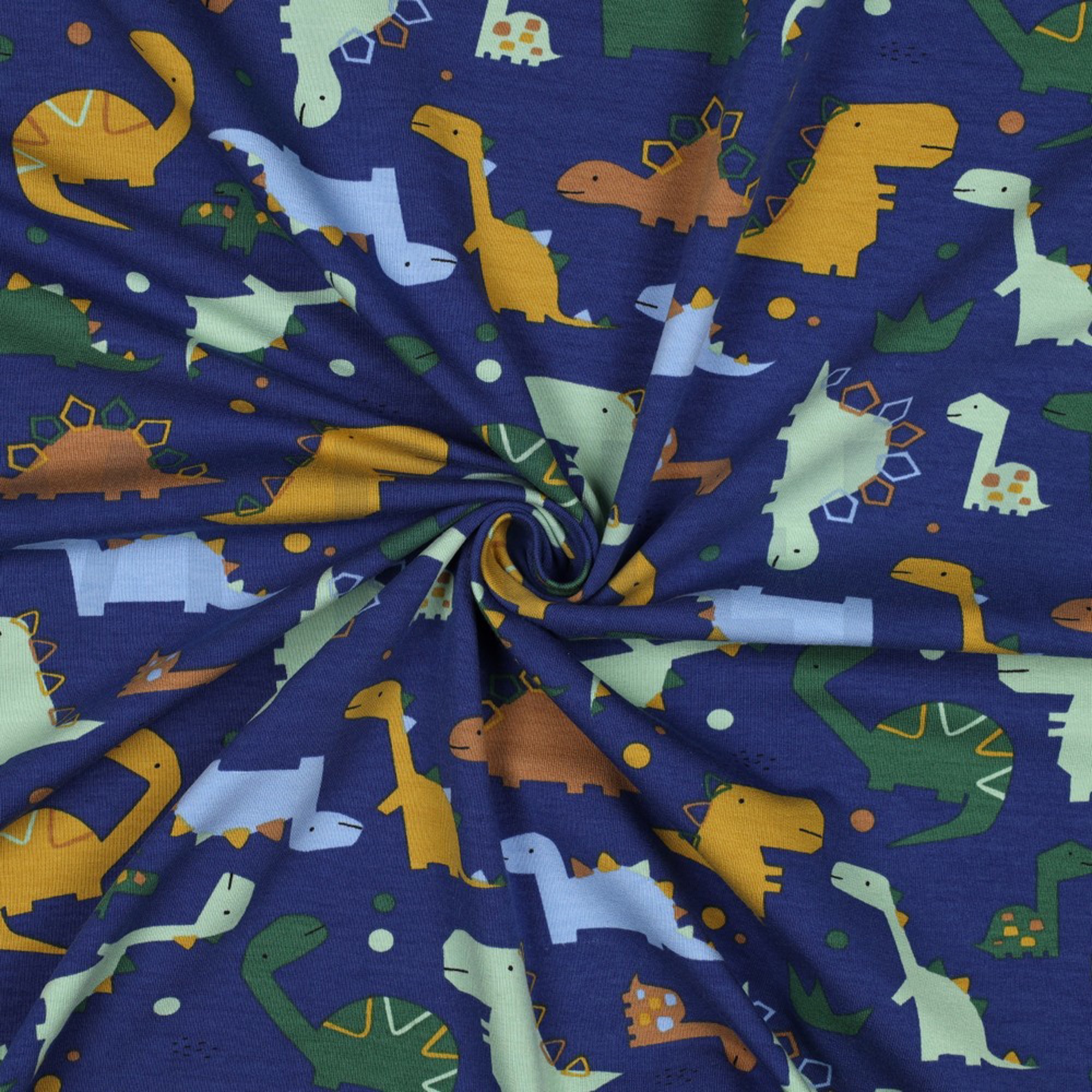 FRENCH TERRY DINOSAURS COBALT (high resolution) #3