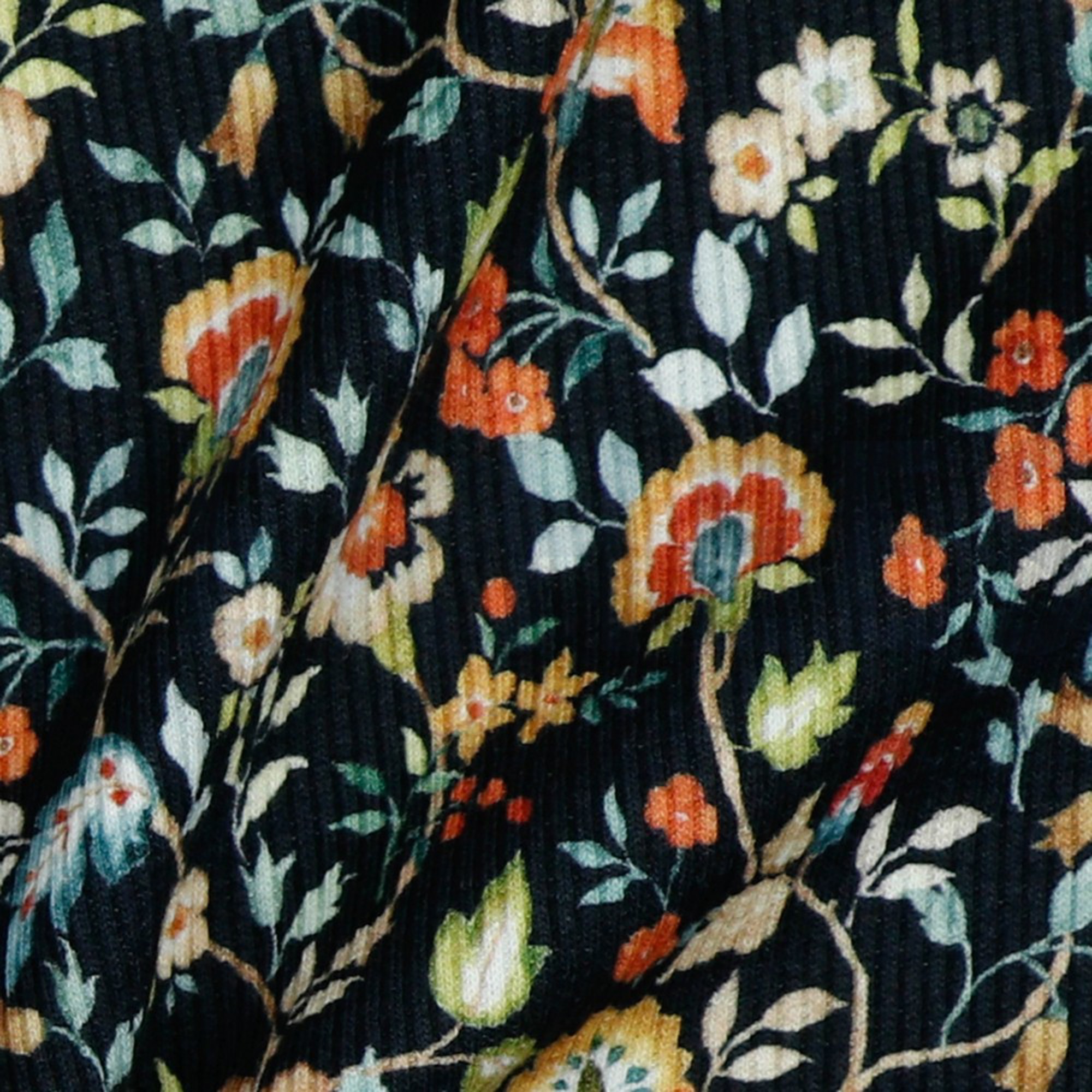 RIB JERSEY DIGITAL FLOWERS NAVY (high resolution) #3