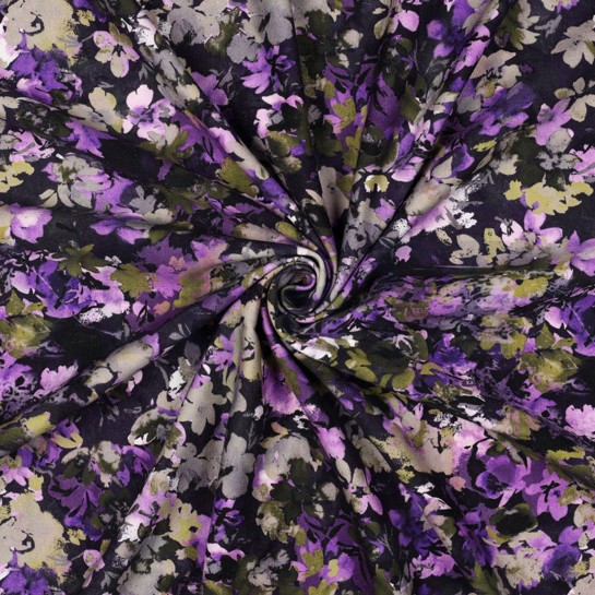SWEAT DIGITAL FLOWERS PURPLE #7