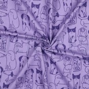 FLANNEL DOGS PURPLE (thumbnail) #3