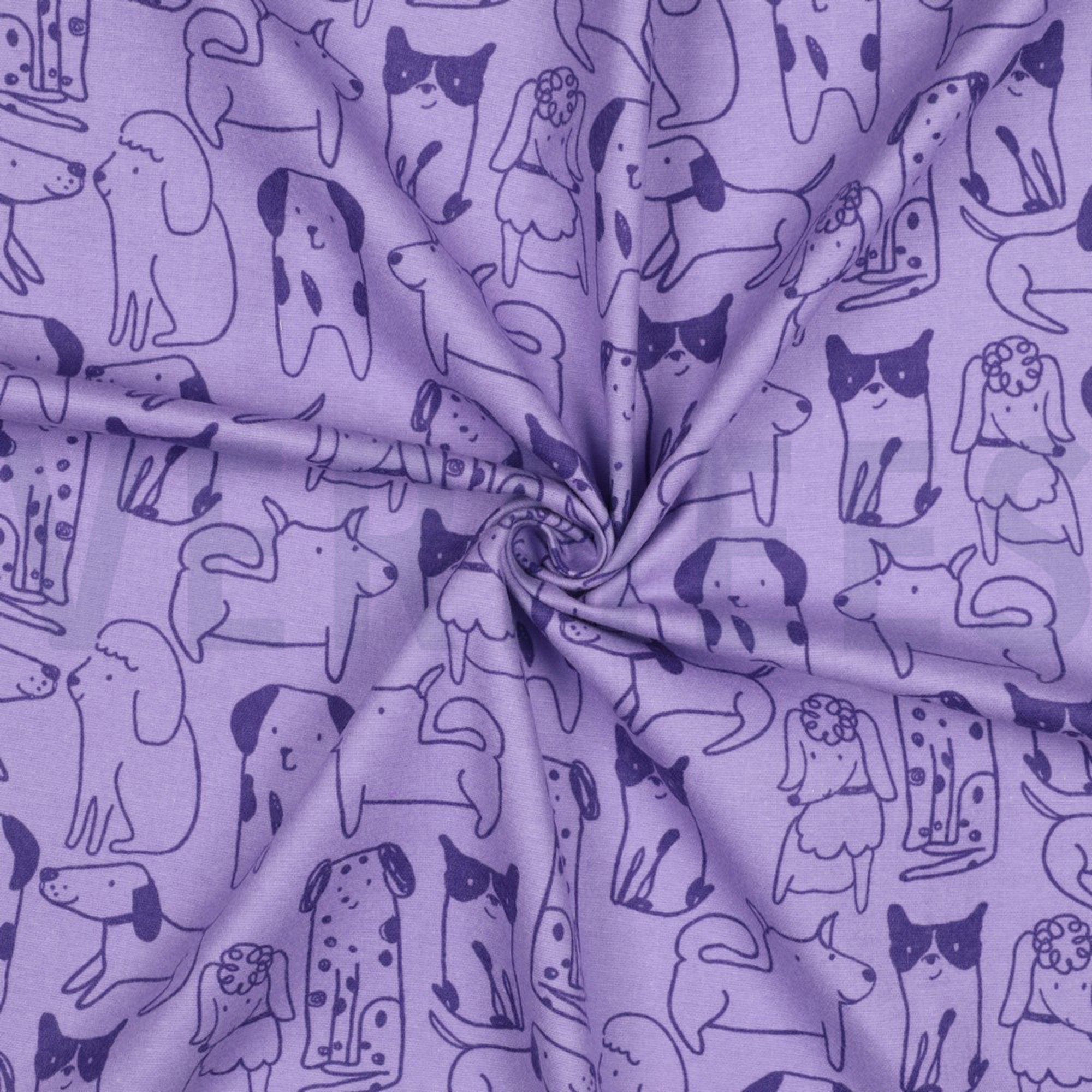 FLANNEL DOGS PURPLE (high resolution) #3