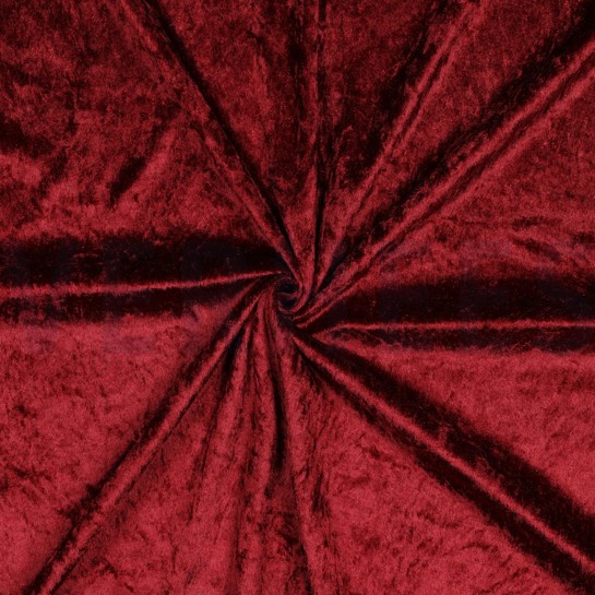 CRUSHED VELOURS BORDEAUX #7