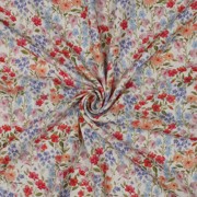 LINEN VISCOSE CREPE DIGITAL FLOWERS OFF-WHITE (thumbnail) #3