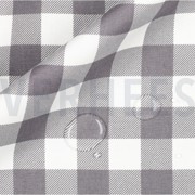 CANVAS WATERPROOF CHECK GREY (thumbnail) #3