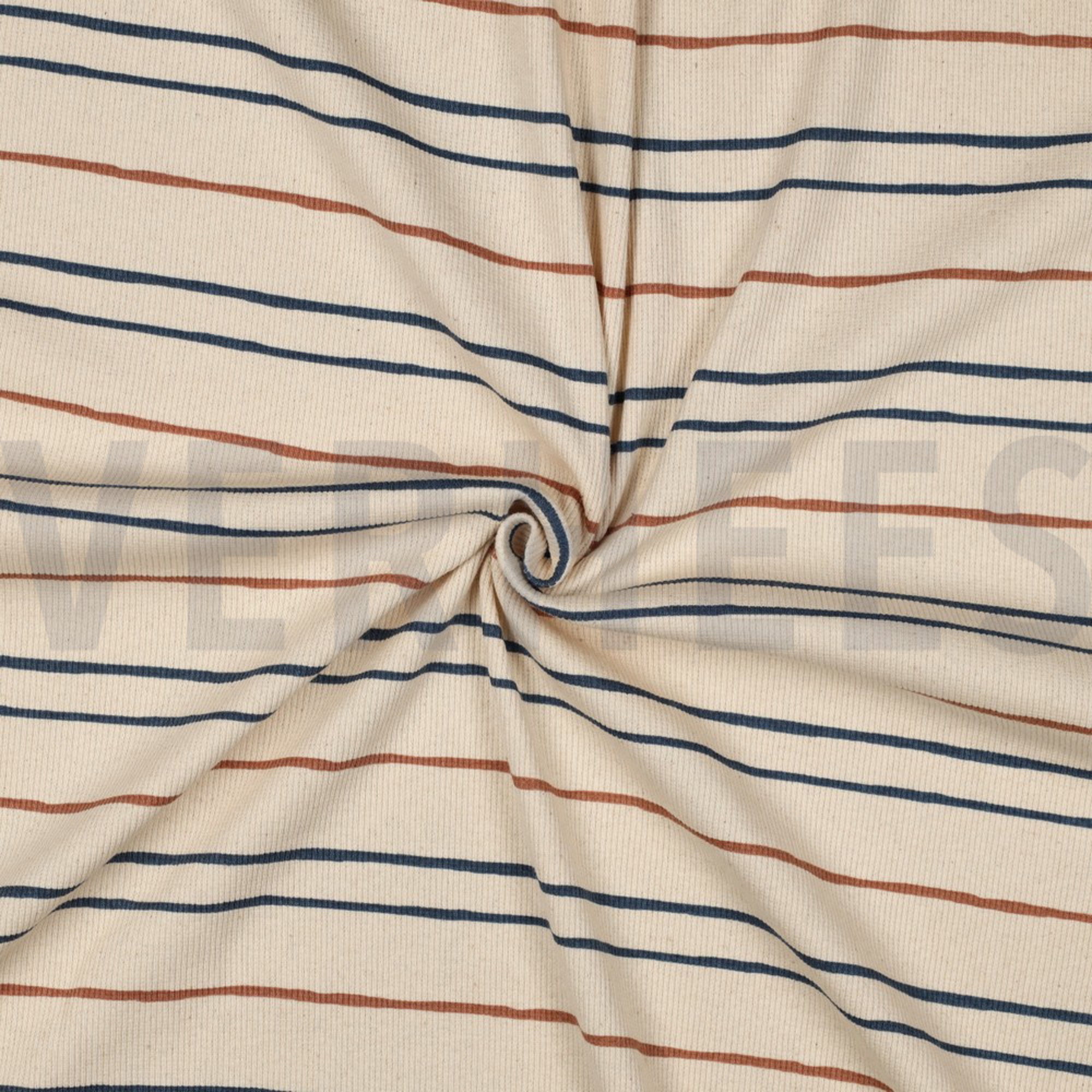 RIB JERSEY GOTS NATURAL STRIPES NATURAL (high resolution) #3