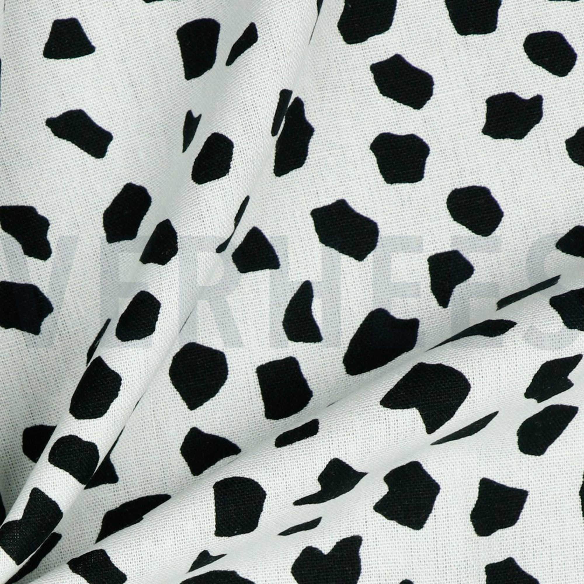 LINEN VISCOSE WASHED DOTS WHITE (high resolution) #3